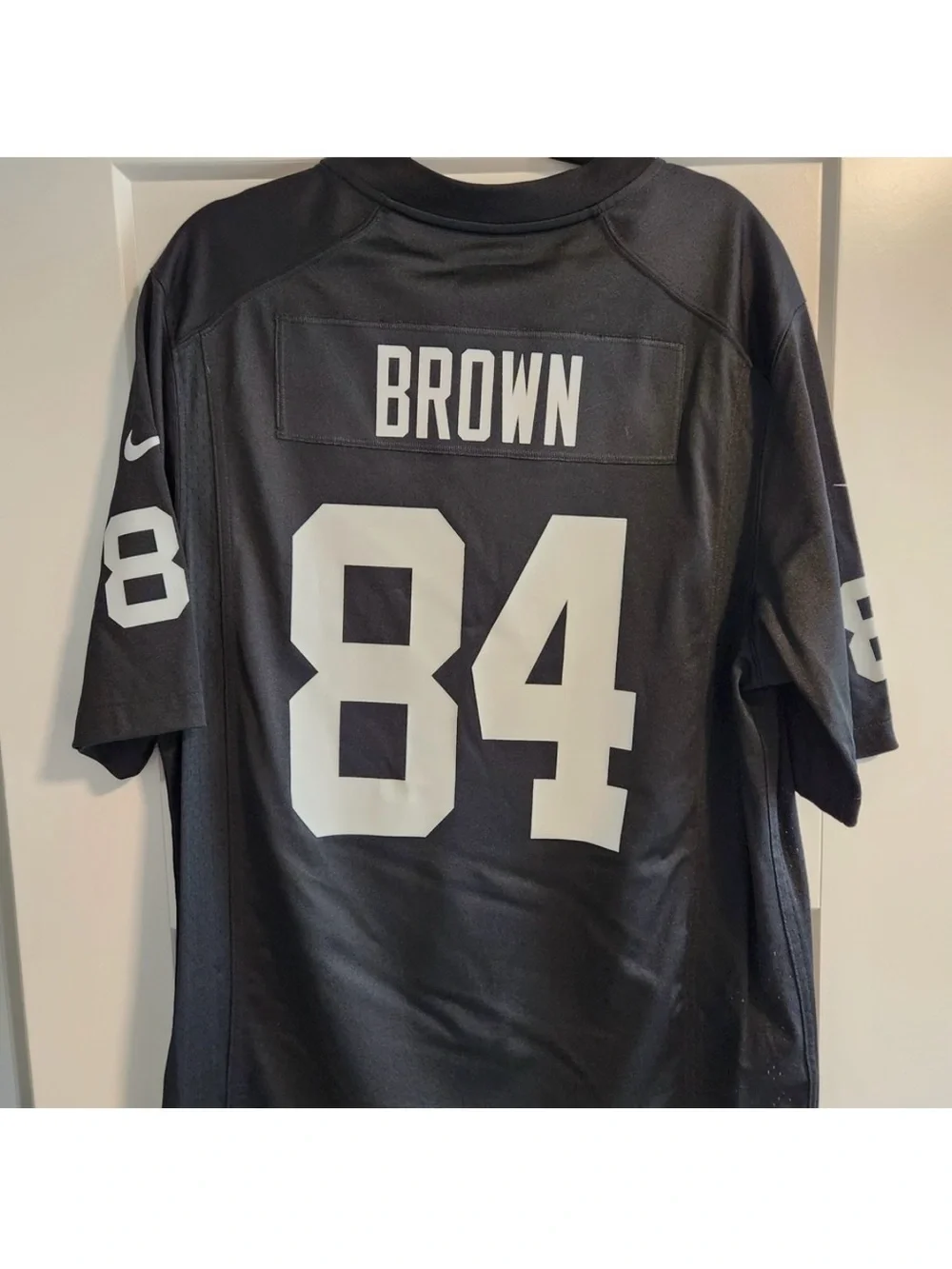 Antonio brown black raiders NFL nike football jersey #84 men’s large